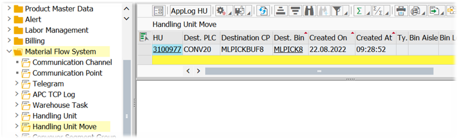 SAP EWM MFS Warehouse Monitor_24